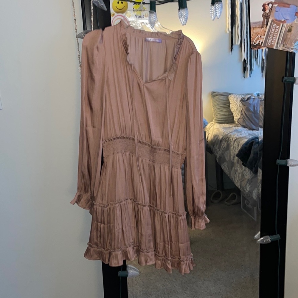 Satin dress